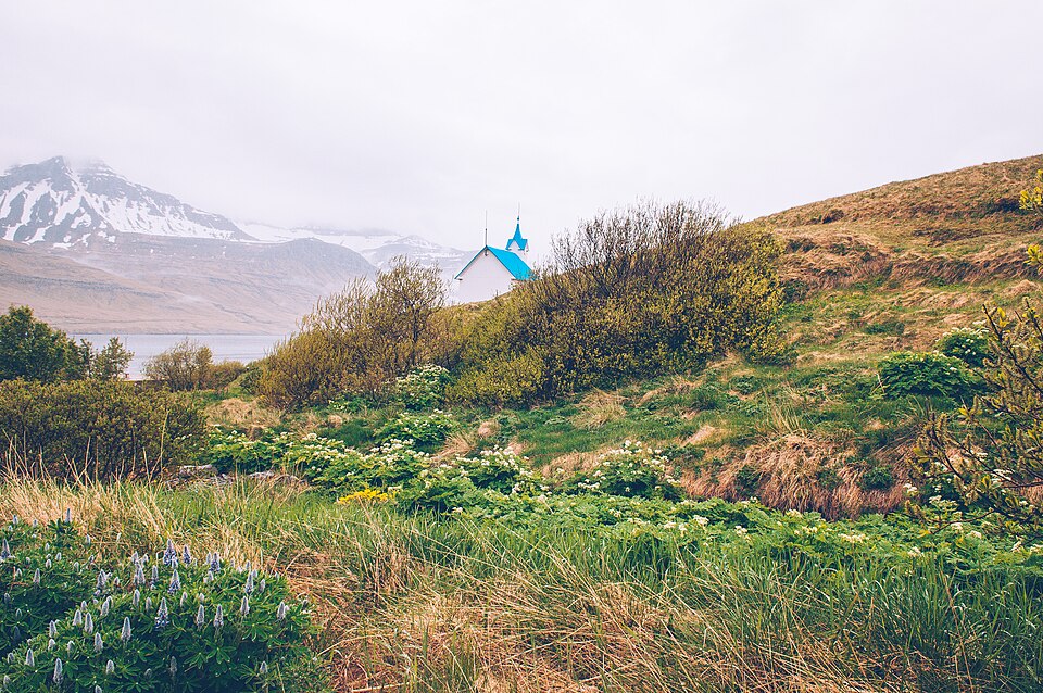 Iceland landscape through the seasons